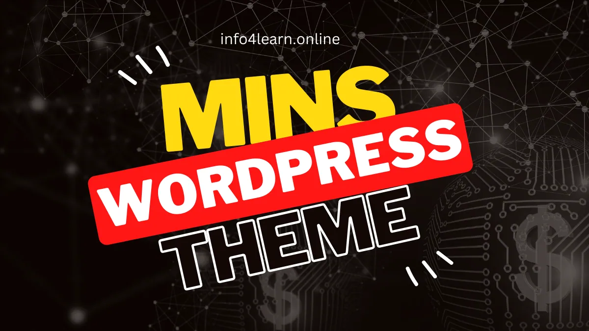 Mins WordPress Theme
